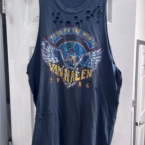 Daydreamer Van Halen Tour Graphic Tank Top large l